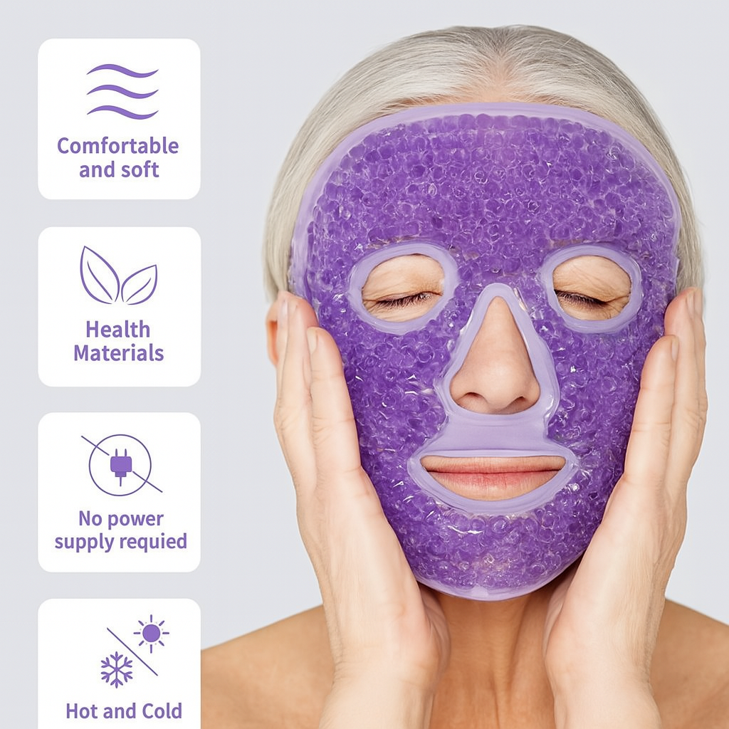 Cooling Mask for Sore Gums and Mouth Pain