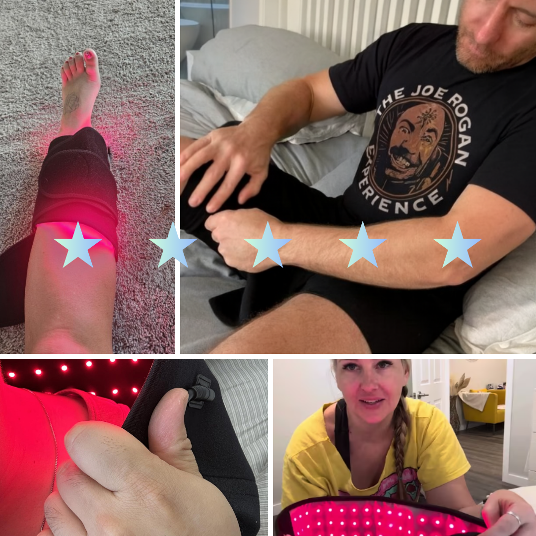 VitaGlow ™ Red Light Therapy Wrap : For Relief From Restless Leg Syndrome